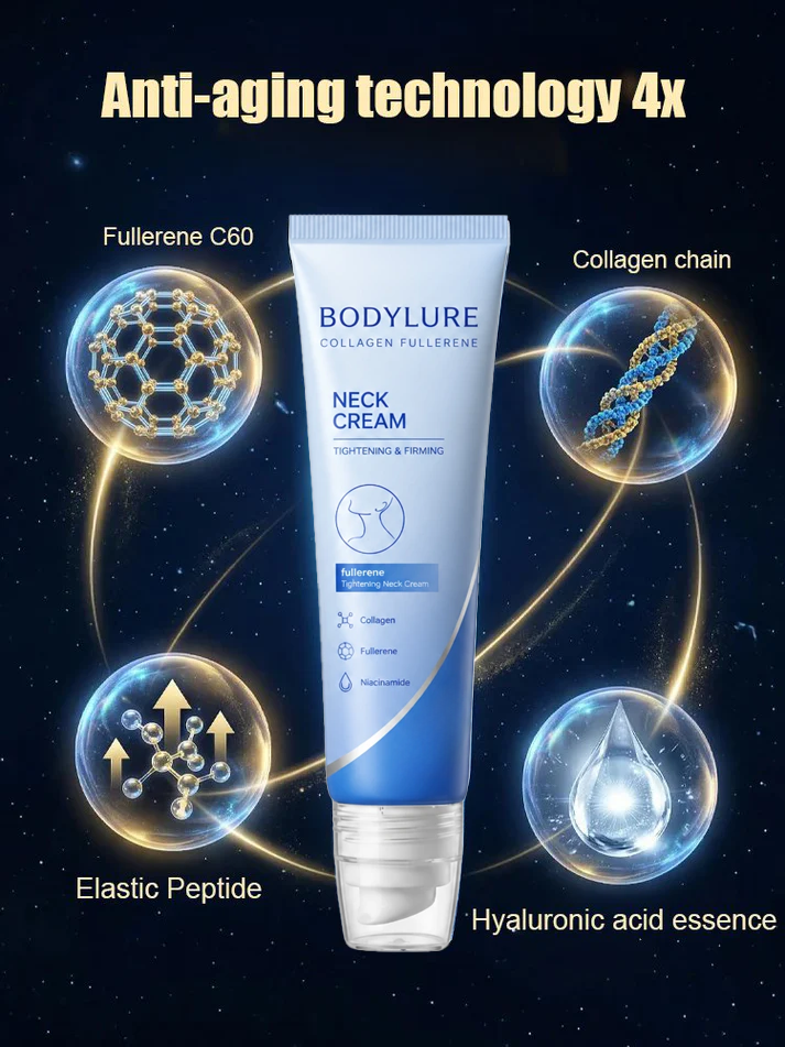 🏆Flash Sale⚡Bodylure® Collagen Fullerene Neck Cream(Upgraded version) – Elevate Your Neck Care Routine ✨