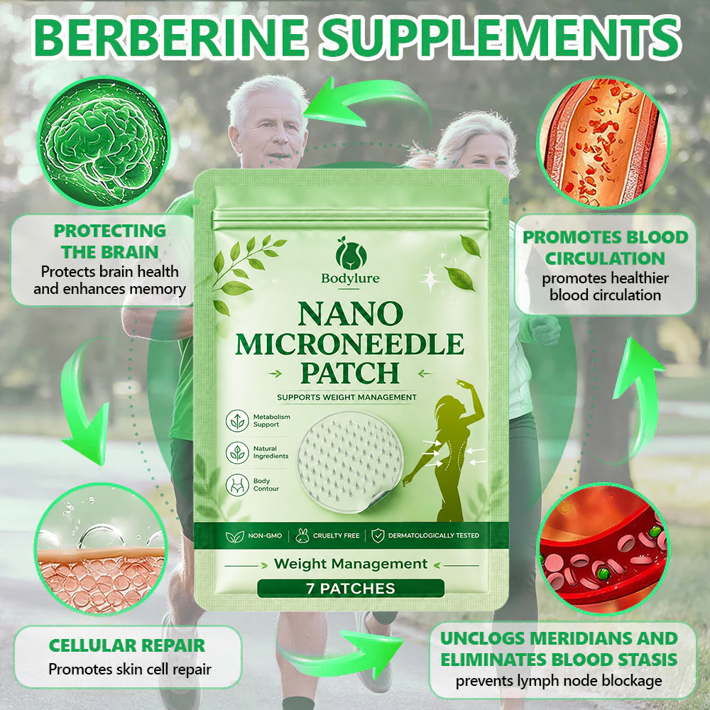 Bodylure®-Moringa·Berberine 10-in-1 Advanced Nano Microneedle Patch