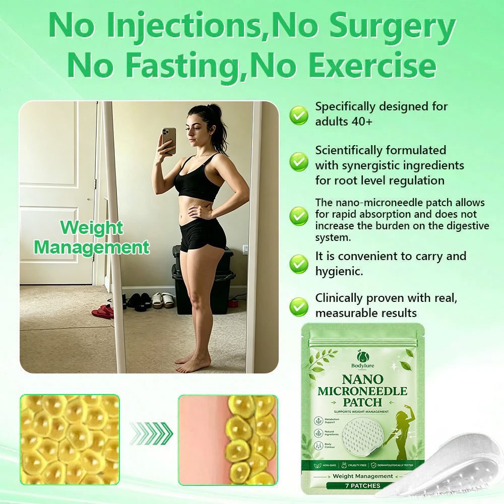 Bodylure®-Moringa·Berberine 10-in-1 Advanced Nano Microneedle Patch